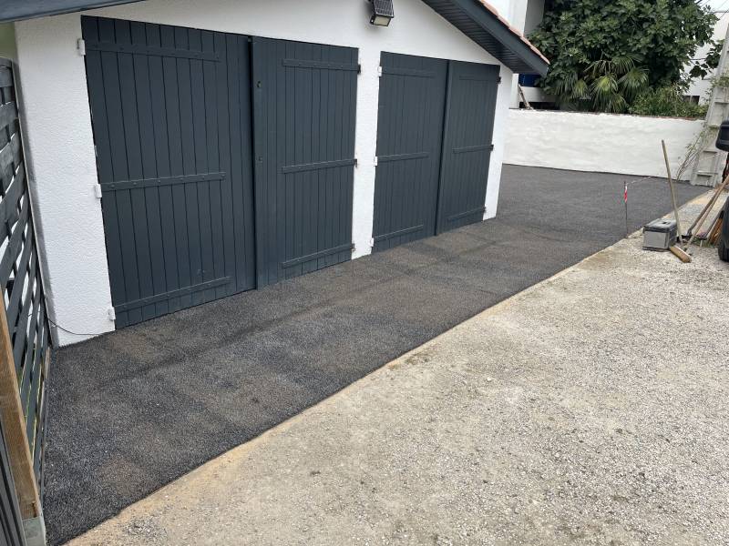 aménagement de 2 parkings